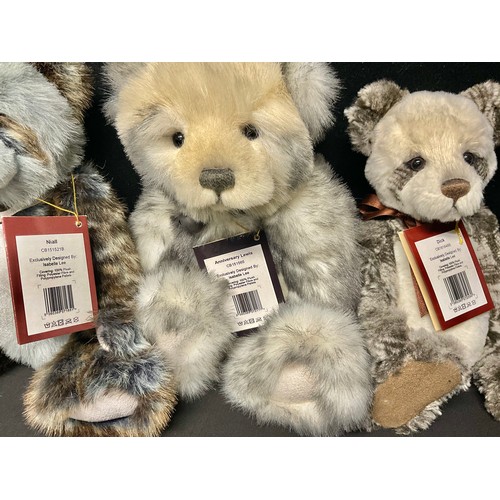 3019 - Charlie Bears - Anniversary Lewis, CB151565, exclusively designed by Isabelle Lee, tags present; Ano... 