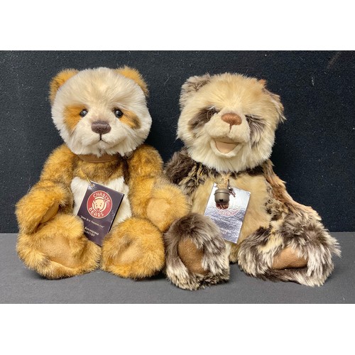 3020 - Charlie Bears - Anniversary Woody, CB151559, exclusively designed by Isabelle Lee, tags present; Ano... 