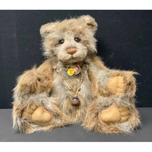 3022 - Charlie Bears - Woodford, CB131370, exclusively designed by Isabelle Lee, both tags present