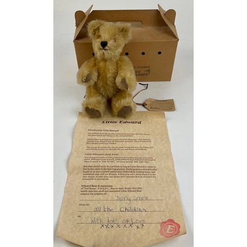 3025 - An Edward Bear & Associates, Little Edward In Transit, teddy bear, housed in the original packaging ... 