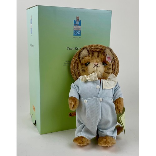 3029 - A Steiff Beatrix Potter 100th Year Anniversary limited Edition Tom Kitten 662126, issued 2005, white... 
