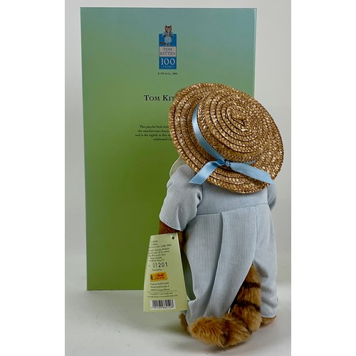 3029 - A Steiff Beatrix Potter 100th Year Anniversary limited Edition Tom Kitten 662126, issued 2005, white... 