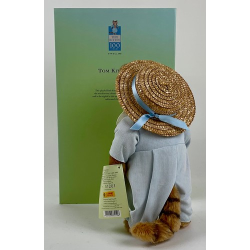 3029 - A Steiff Beatrix Potter 100th Year Anniversary limited Edition Tom Kitten 662126, issued 2005, white... 