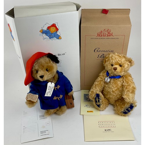 3032 - A Modern Steiff Paddington Bear #354250, with white tags and swinging label. Limited edition No. 435... 