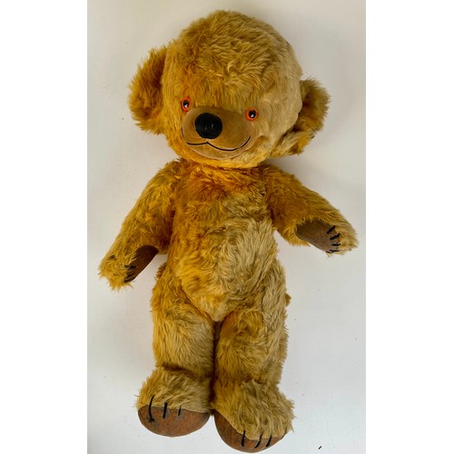 3043 - Merrythought - A Merrythought 'Mr Cheeky' teddy bear, label to foot, 60cm high; Another similar, a M... 