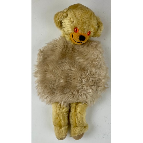 3043 - Merrythought - A Merrythought 'Mr Cheeky' teddy bear, label to foot, 60cm high; Another similar, a M... 