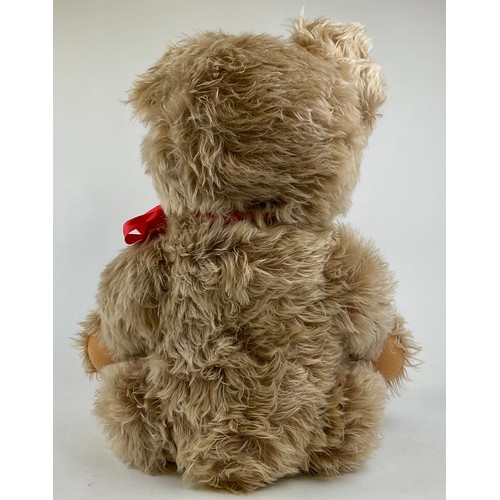 3045 - A large Steiff Zotty replica 1953, white tag 408700, frosted tipped mohair teddy bear with apricot i... 