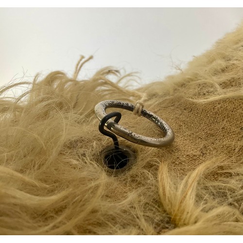 3056 - A 1920s Steiff lion on wheels, with blonde mohair, yellow and black glass eye, pink stitched nose, b... 