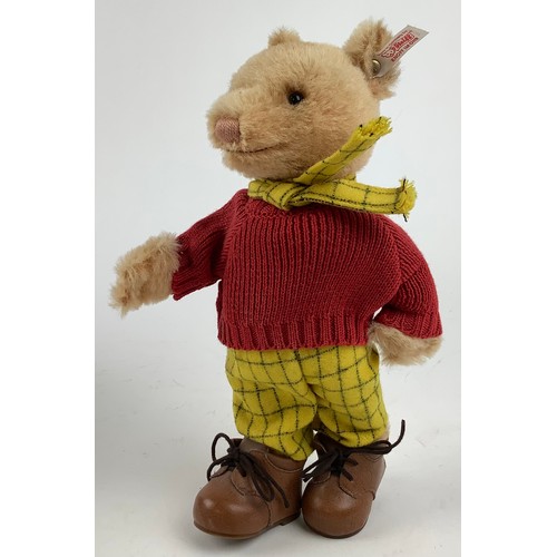 3058 - A Steiff limited edition Rupert the Bear Classic Rupert exclusive to the UK and Ireland, no.1400/1,9... 