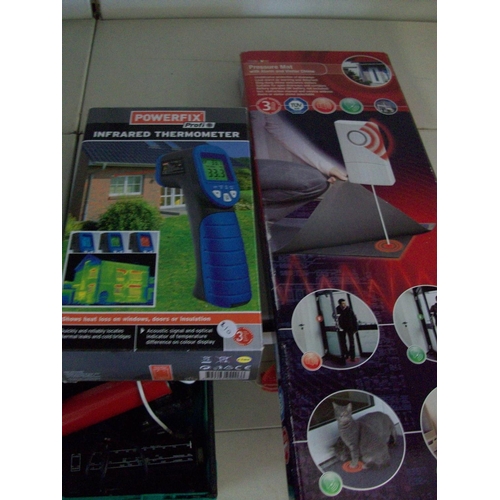 101 - Infrared Thermometer & Alarm & Visitor Chime (both new in boxes)