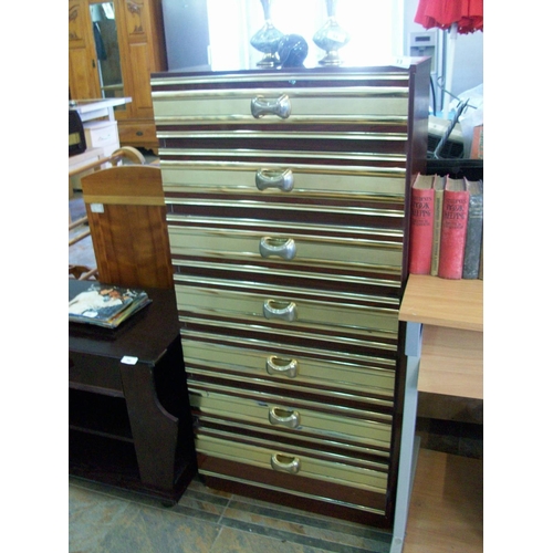 33 - French Style Tall Boy Chest of Drawers