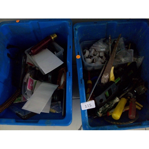 115 - 2 Boxes of Various Items