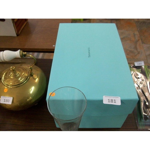 181 - Box of Tiffany Flutes