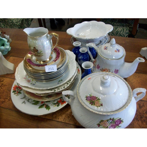 211 - Selection of Kitchen Crockery