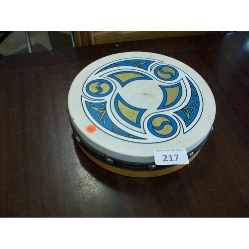 217 - Mini Bodhran 8 inches with Stick