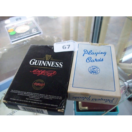 67 - Players and Guinness Vintage Playing Cards