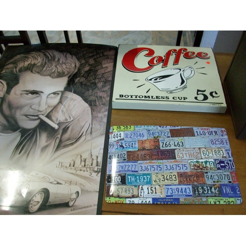 93 - 3 Decorative Signs