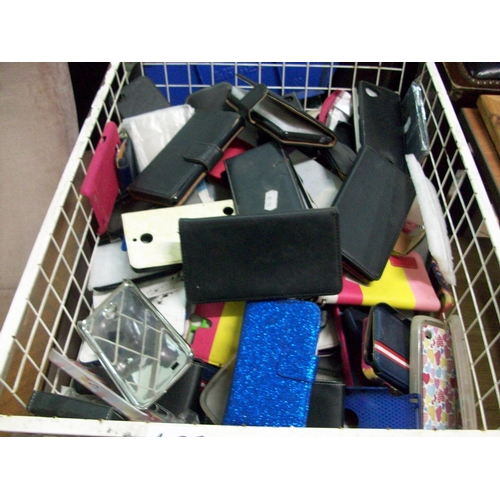 605 - Large Crate Lot of Phone Covers