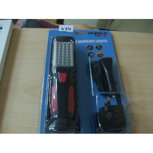 634 - Rechargeable Inspection Lamp