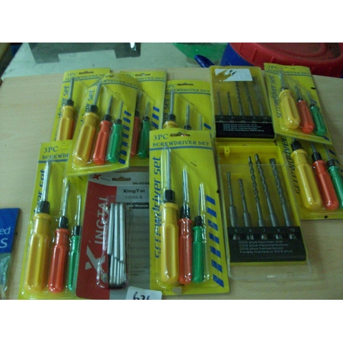 636 - Screwdrivers and Drill Bits