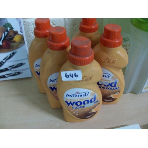 646 - Floor Polish x 5