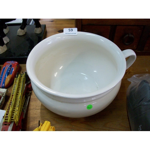 59 - Vintage Chamber Pot