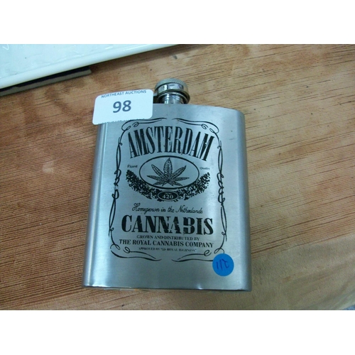 98 - Amsterdam Whiskey Flask