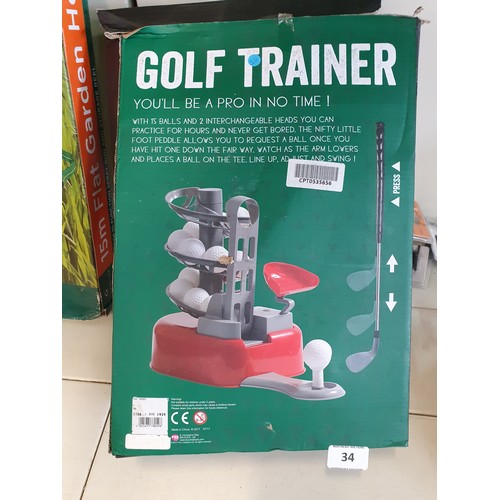 34 - New Golf Trainer