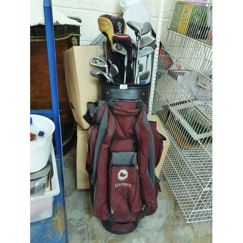 107 - Set of Golf Clubs & Bag