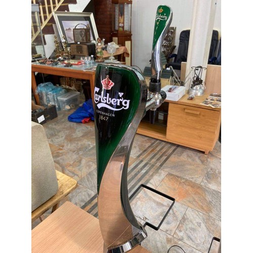 582 - Carlsberg Draught Tap with Light Up Font