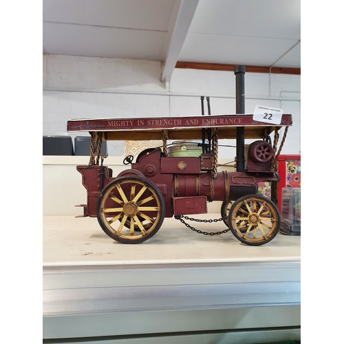 22 - Model Steam Engine Ornament
