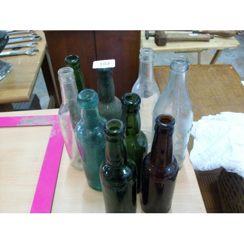 102 - Selection Of Armagh 1890's-1930's Pub Bottles