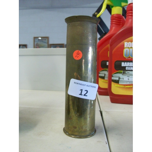 12 - WW2 Brass Shell 1941