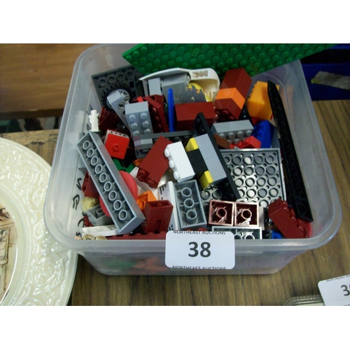 38 - Small Box Of Lego