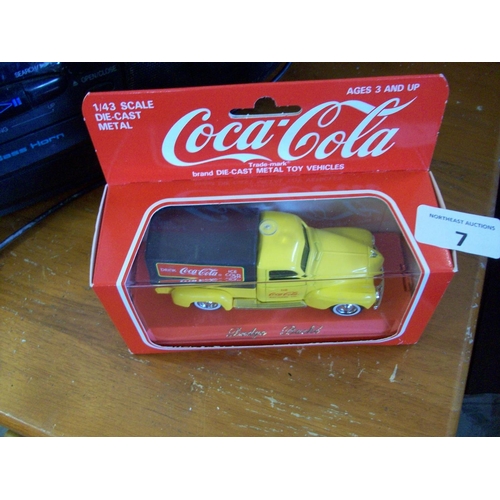 7 - Coca Cola Diecast Model Van