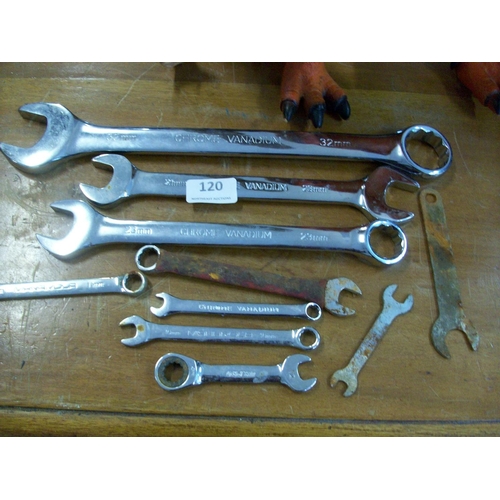 120 - Selection Of Mixed Spanners