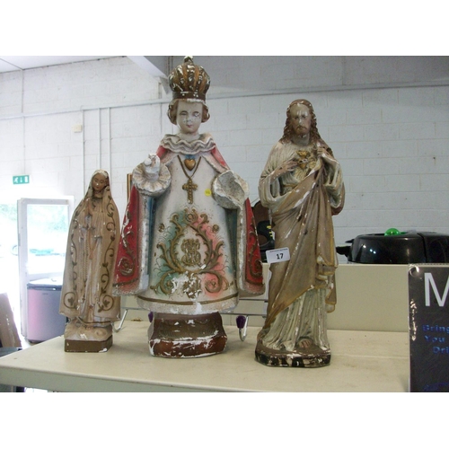 17 - 3 Religious Statues (sas)