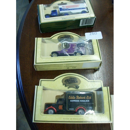 260 - 3 Vintage Model Trucks