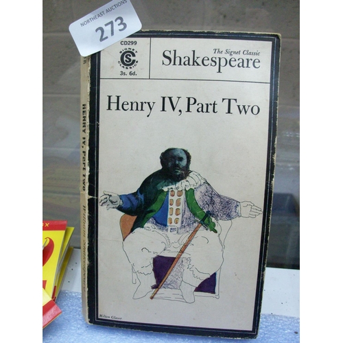 273 - The Signet Classic Shakespeare 'Henry IV',Part Two