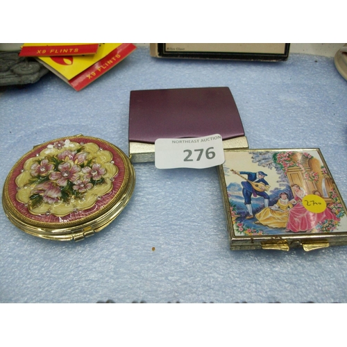 276 - 3 Compact Cases