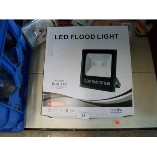 28 - New LED Outdoor Flood Light