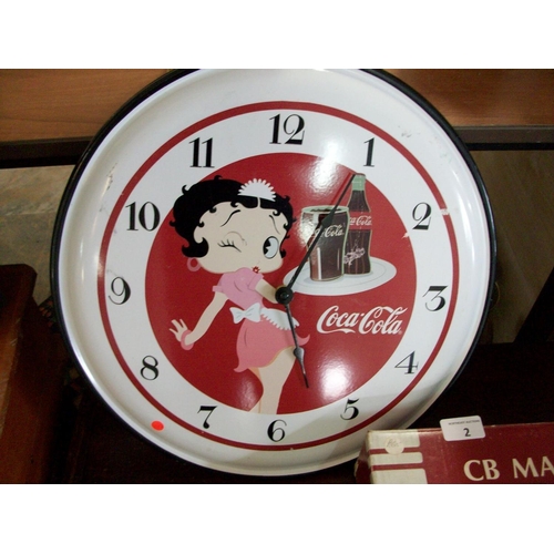 3 - Betty Boo Clock