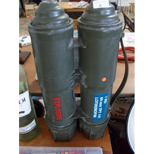 5 - Mortar Shell Case - 84mm