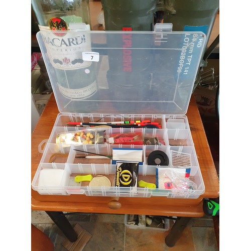 7 - Fishing Tackle Case & Accessories