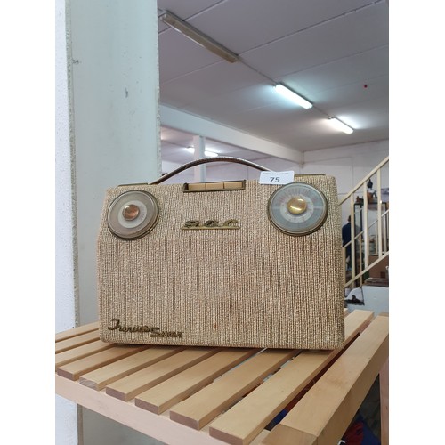 75 - Vintage 1960's G.E.C. Transistor Seven Radio (untested)