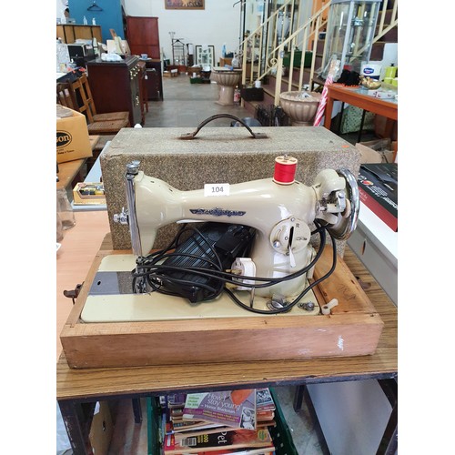 104 - Vintage Sovereign Sewing Machine