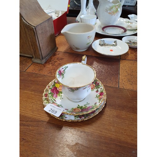 269 - Old Country Rose Trio Set