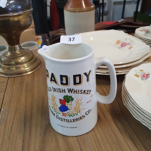 37 - Paddy Whiskey Pub Water Jug