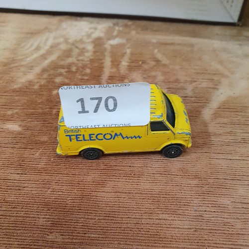 170 - Old Telecom Corgi Collectable Van