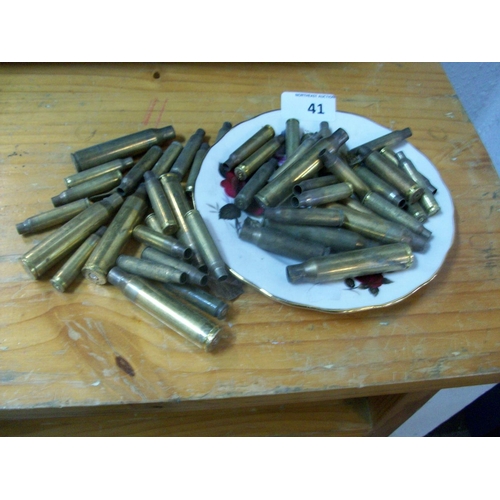 41 - 2 Trays of Spent Bullet Rounds
